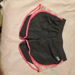 Black athletic shorts